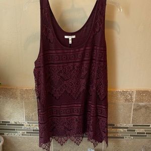 Maurice’s Size XXL Women’s Burgundy Sleeveless Tunic